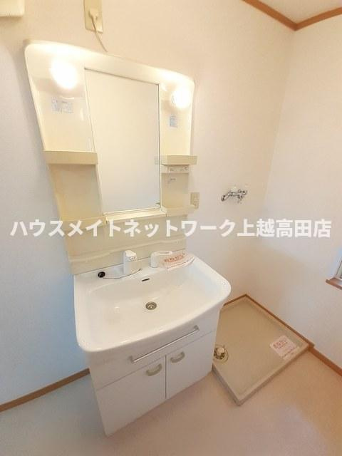 グレースＤの洗面所|洗髪洗面化粧台