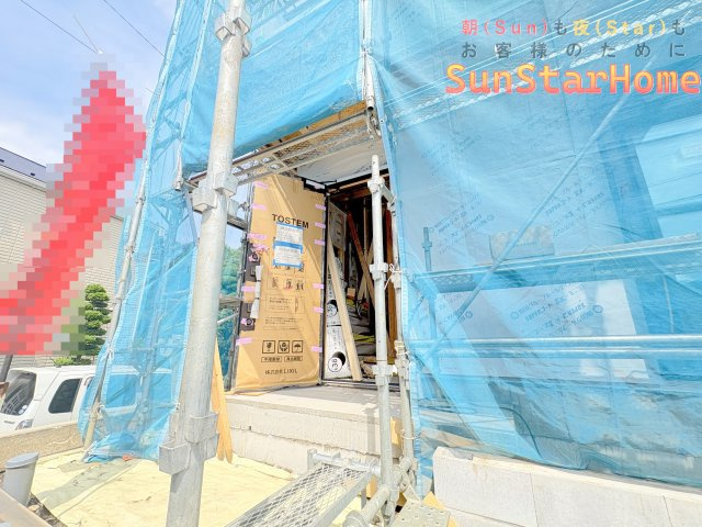 【サンスターホーム】羽村市羽加美1丁目　長期優良新築2号棟の玄関