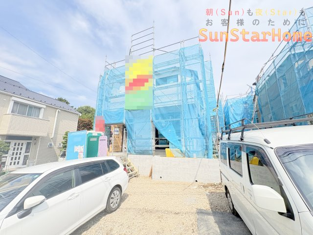 【サンスターホーム】羽村市羽加美1丁目　長期優良新築2号棟の外観