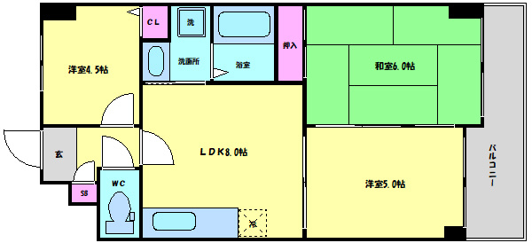 アーバンパーク関目の間取り|アーバンパーク関目　間取り
