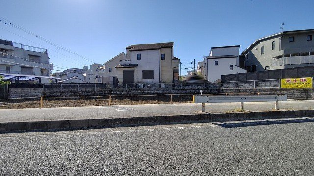 国道171号線沿い　建築条件無し土地