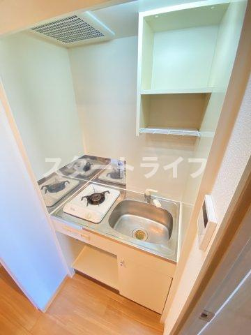 大阪市東淀川区西淡路１丁目の賃貸マンションのキッチン