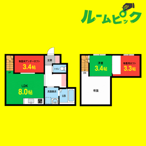 RadIAnce桜本町(レイディエンス桜本町)　名古屋市賃貸　仲介手数料無料の間取り