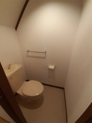 【トイレ】 | ヒルズ中田 | シンプルで使いやすいトイレです