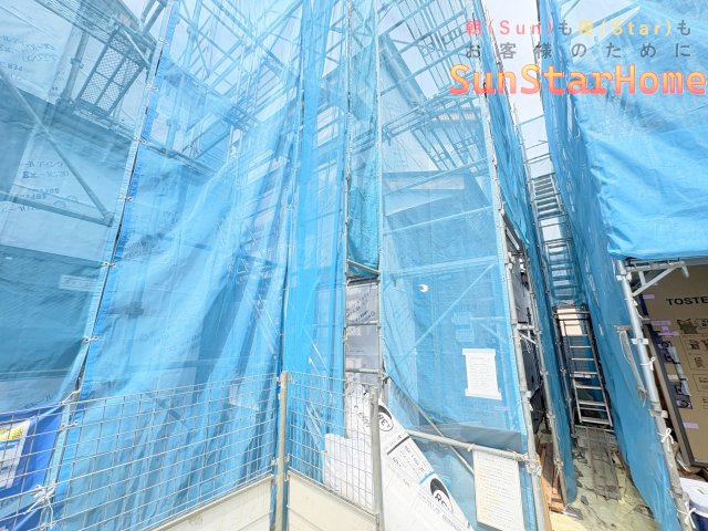 【サンスターホーム】羽村市羽加美1丁目　長期優良新築3号棟の外観