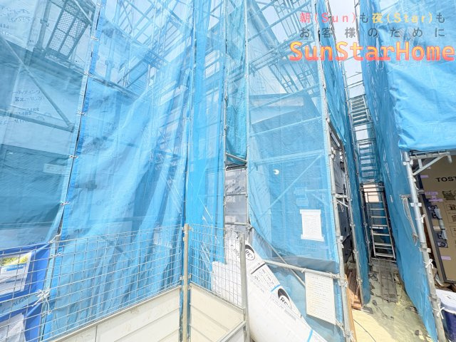 【サンスターホーム】羽村市羽加美1丁目　長期優良新築3号棟の外観