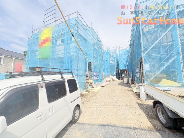 【サンスターホーム】羽村市羽加美1丁目　長期優良新築3号棟の駐車場