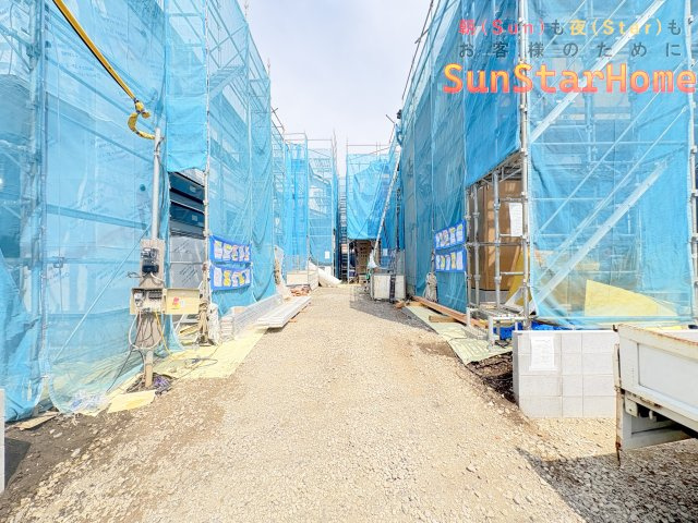 【サンスターホーム】羽村市羽加美1丁目　長期優良新築3号棟の駐車場