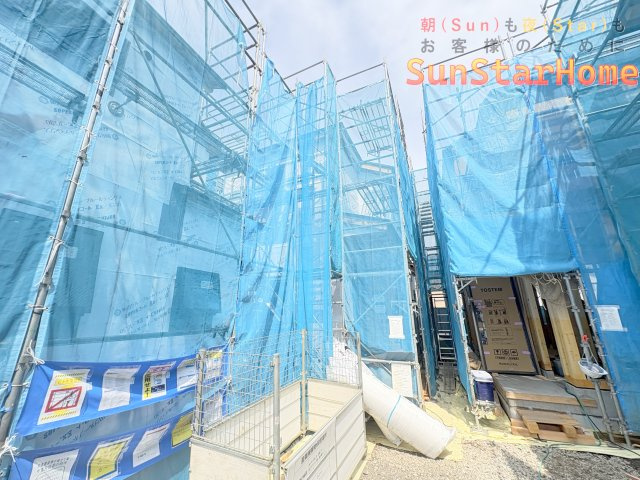 【サンスターホーム】羽村市羽加美1丁目　長期優良新築3号棟の外観