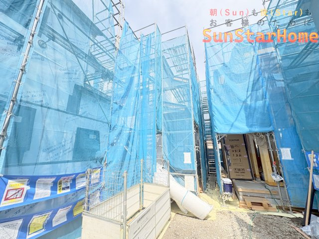 【サンスターホーム】羽村市羽加美1丁目　長期優良新築3号棟の外観