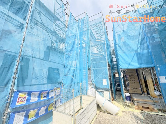 【サンスターホーム】羽村市羽加美1丁目　長期優良新築3号棟の外観