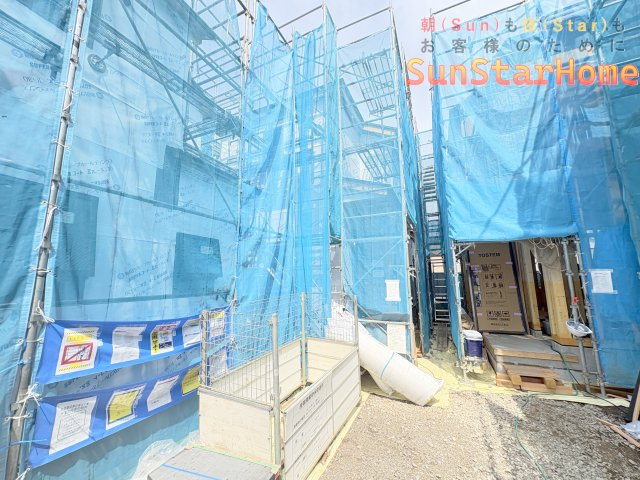 【サンスターホーム】羽村市羽加美1丁目　長期優良新築3号棟の外観