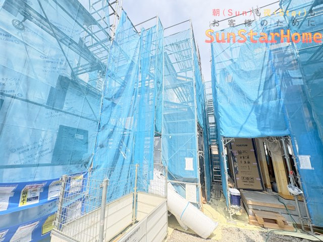 【サンスターホーム】羽村市羽加美1丁目　長期優良新築3号棟の外観