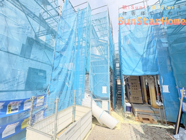 【サンスターホーム】羽村市羽加美1丁目　長期優良新築3号棟の外観