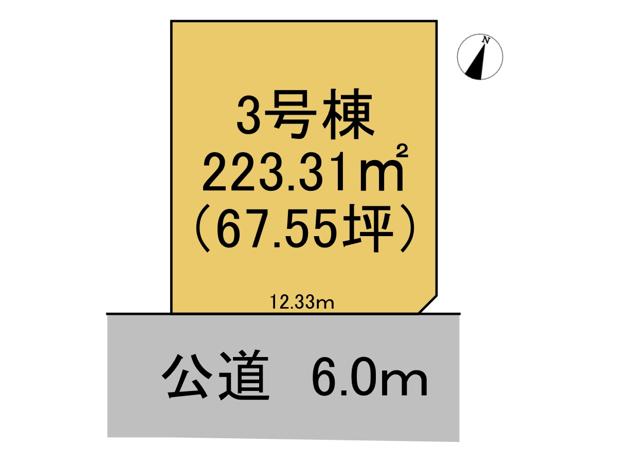 売土地　不破郡垂井町綾戸　全4区画分譲