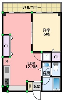【間取り】 | エトール4