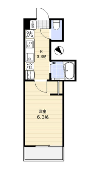 【間取り】 | エクセラン松戸Ⅲ