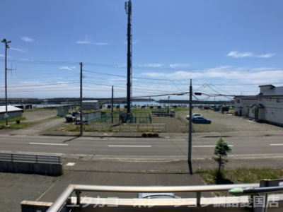 【展望】 | 【商談中】釧路町昆布森1丁目25-1売家 | バルコニーから海が見えるなんて憧れますね～！