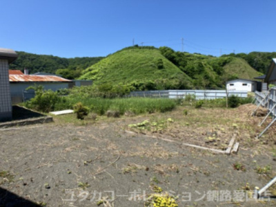 【庭】 | 【商談中】釧路町昆布森1丁目25-1売家 | 区画図でもわかるように、敷地がかなり広いですよ～！