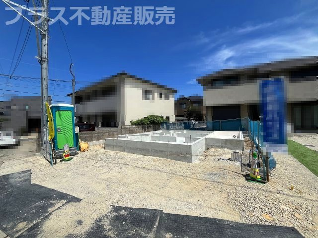 【外観】 | 福岡市早良区小田部1丁目1期　1号棟（全1棟）【仲介手数料無料・0円】 | 現地写真。プラス不動産販売なら、現場の全ての棟をまとめてご見学頂けます。