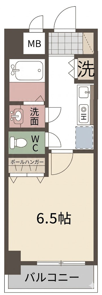 エストレージャ 文の里の間取り