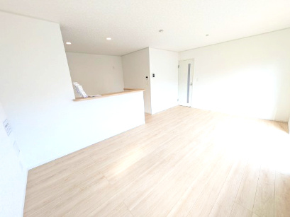 北茨城市中郷町日棚　第1　新築戸建ての居間・リビング