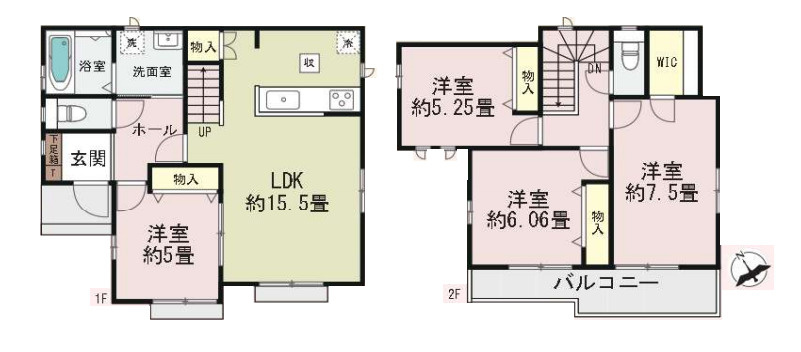 上尾市大字地頭方564番　新築一戸建て　ハートフルタウン　B