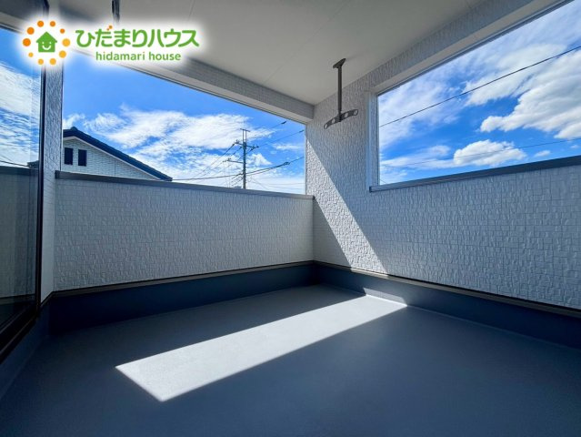 北本市二ツ家第1　新築戸建　クレイドル04のバルコニー