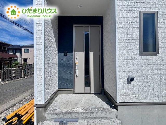 北本市二ツ家第1　新築戸建　クレイドル04の玄関