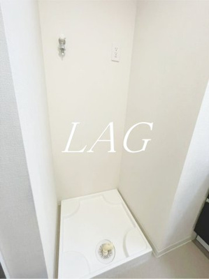 【設備】 | グランシャリオ西新井 | 洗濯機置き場です。