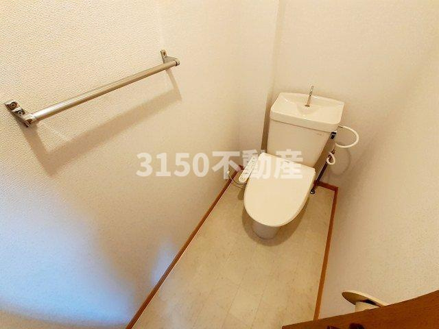 スクエアガーデンのトイレ|ゆったりとした空間のトイレです