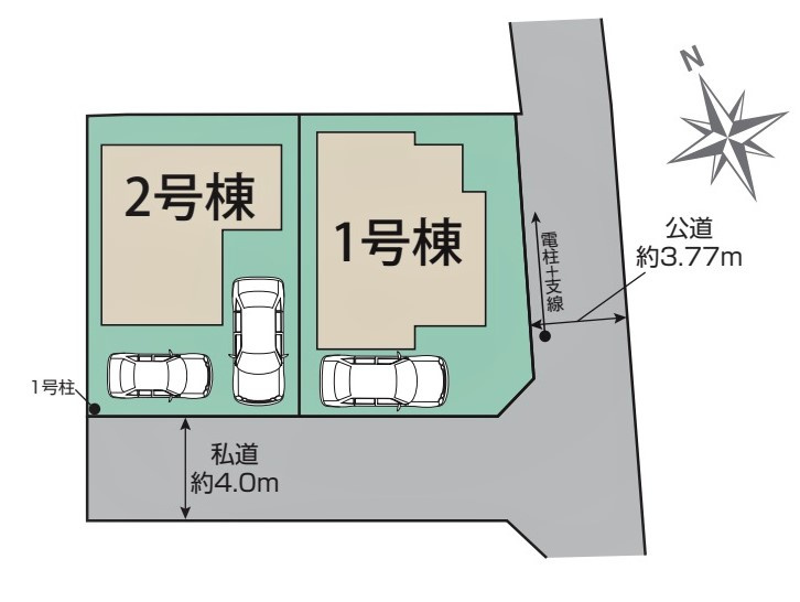 東久留米市浅間町3丁目　全2棟　1号棟