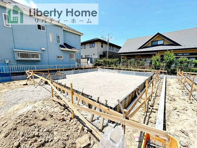 龍ケ崎市松ケ丘5期　新築戸建　１号棟の外観