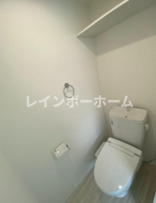 メグリオ新松戸Ⅱのトイレ|清潔感のあるトイレです