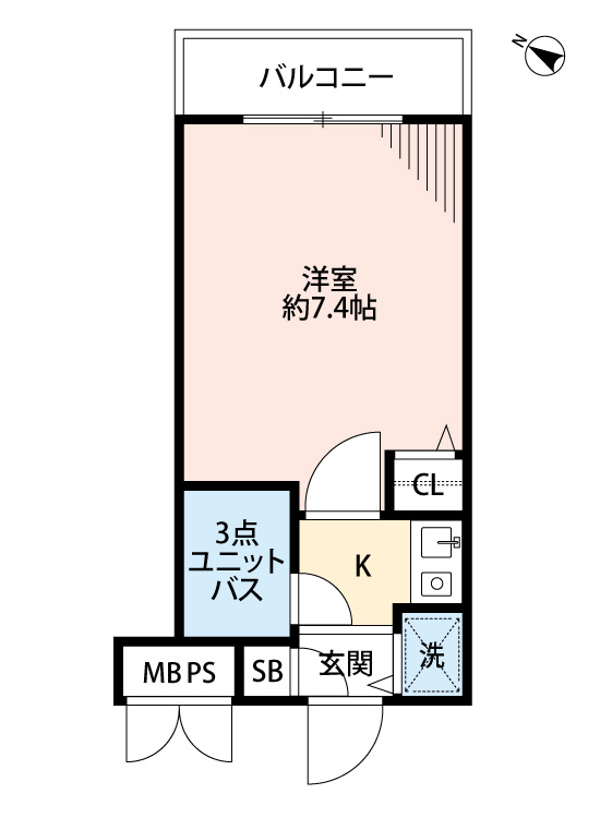 ライオンズプラザ上野毛の間取り