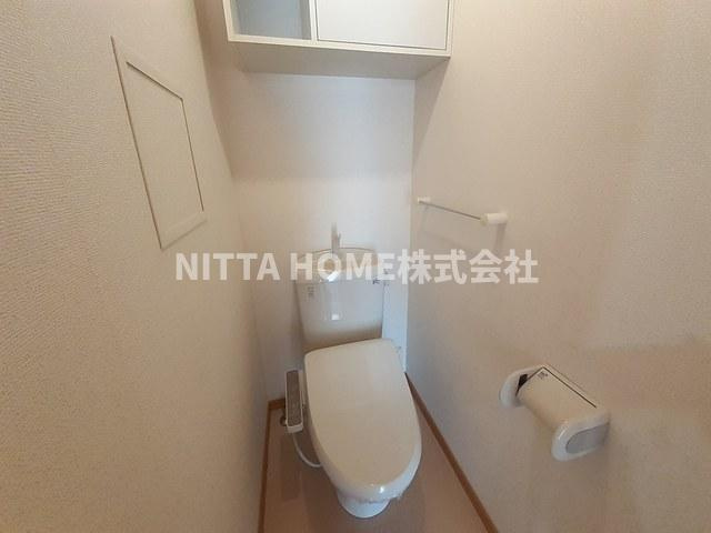 丹波篠山市野中のアパートのトイレ|ウォシュレットも設置済み◎