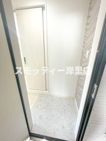 クリエオーレ聖天下のバルコニー
