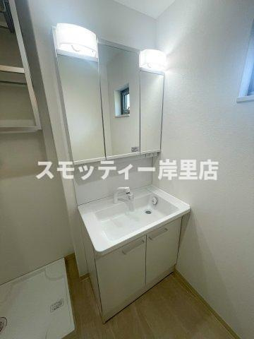 クリエオーレ聖天下の洗面所