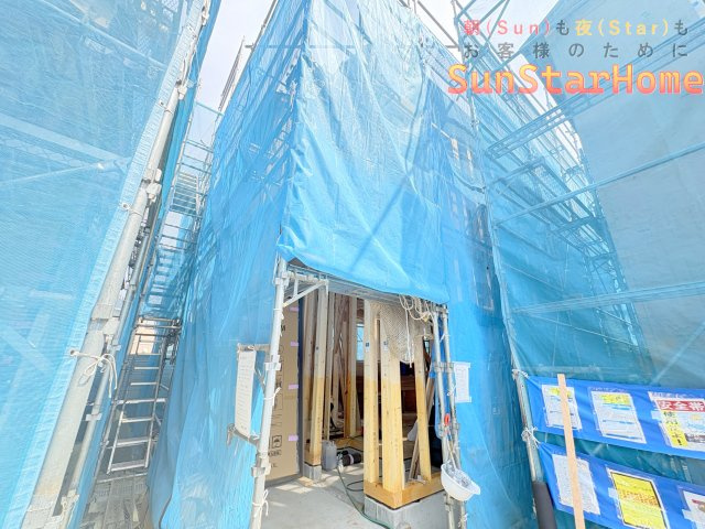 【サンスターホーム】羽村市羽加美1丁目　長期優良新築4号棟の外観