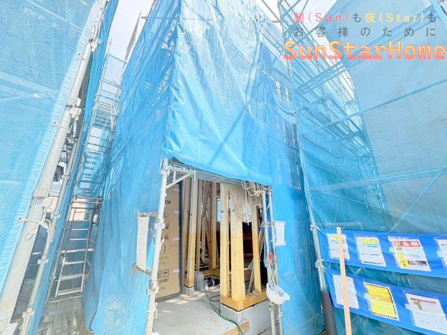 【サンスターホーム】羽村市羽加美1丁目　長期優良新築4号棟の外観