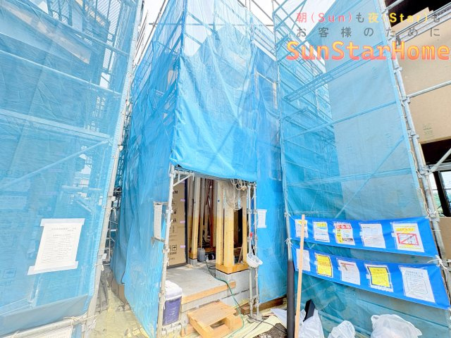 【サンスターホーム】羽村市羽加美1丁目　長期優良新築4号棟の外観