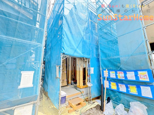 【サンスターホーム】羽村市羽加美1丁目　長期優良新築4号棟の外観
