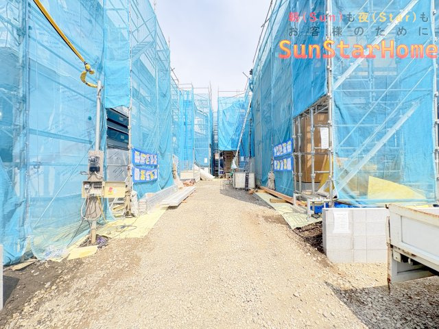 【サンスターホーム】羽村市羽加美1丁目　長期優良新築4号棟の駐車場
