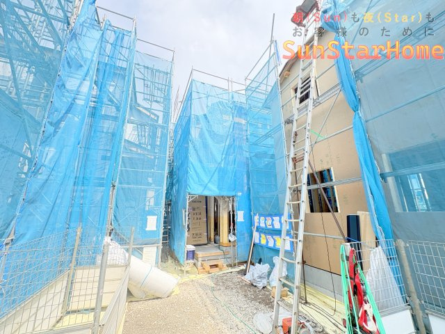 【サンスターホーム】羽村市羽加美1丁目　長期優良新築4号棟の外観