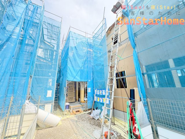 【サンスターホーム】羽村市羽加美1丁目　長期優良新築4号棟の外観