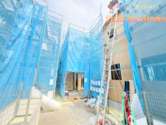 【サンスターホーム】羽村市羽加美1丁目　長期優良新築4号棟の外観