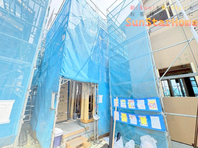 【サンスターホーム】羽村市羽加美1丁目　長期優良新築4号棟の外観