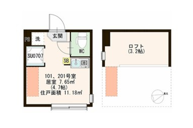 エスカリエの間取り