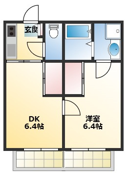 多摩川レジデンスの間取り