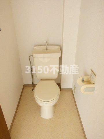 スクエアガーデンのトイレ|シンプルで使いやすいトイレです